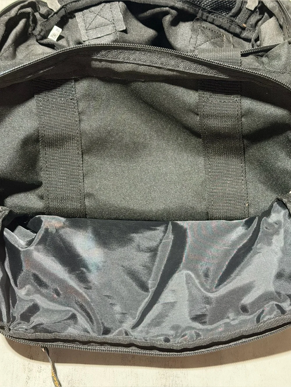 Cabela's Blacksmall Carry Duffle Bag w/ Shoulder Strap. Fishing hunting camping
